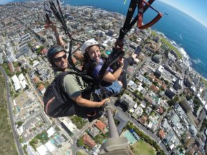 Talia Nusbaum bungee jumping